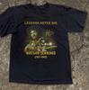 Waylon Jennings Tee Legends Never Die Unisex Black T-shirt Size