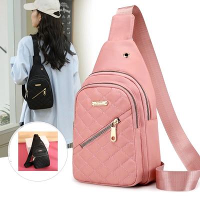 Chest Crossbody Bag For Women Leisure Shoulder Bag Ladies Backpack Embroidered