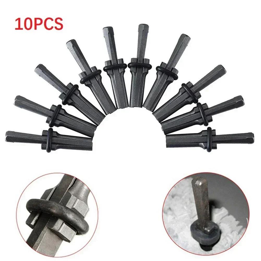 10PCS Rock Stone Splitters 14/16mm Plug Wedges And Feather Shims Concrete Rock Stone Splitter Hand Tools Rock Splitters Hand Too