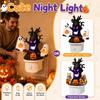 Halloween Seesaw Night Light with US Plug for Home Decor