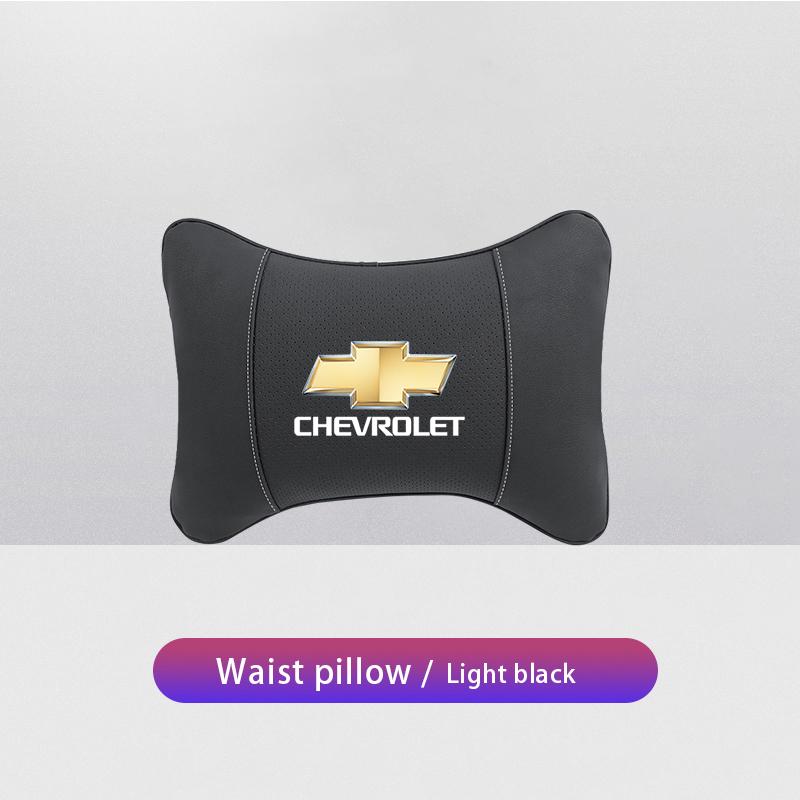 Car Seat Headrest Neck Pillow Auto Interior Accessories For Chevrolet Spark Captiva Cruze Tracker Orlando Trax Epica sticker