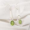 Peridot Earrings Gemstone Jewelry, 925 Solid Sterling Silver Earrings, Handmade Jewelry Bohemian Earrings, Gift For Her