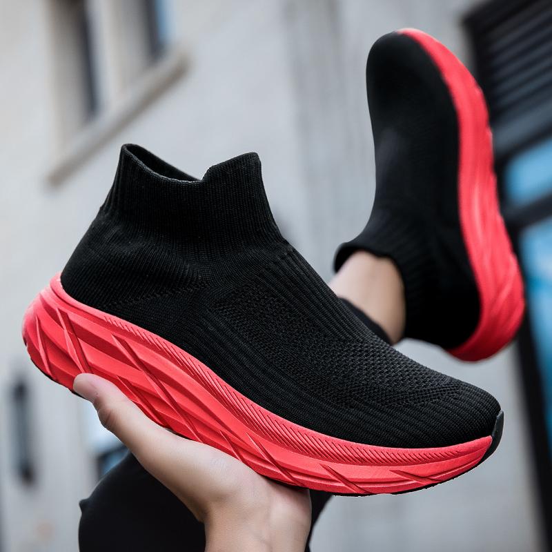 Taburet ultra-ușor pentru bărbați, primăvară/toamnă, țesut zburător, pantofi sport, dimensiuni mari, scaun ultra-ușor, pantofi sport pentru femei