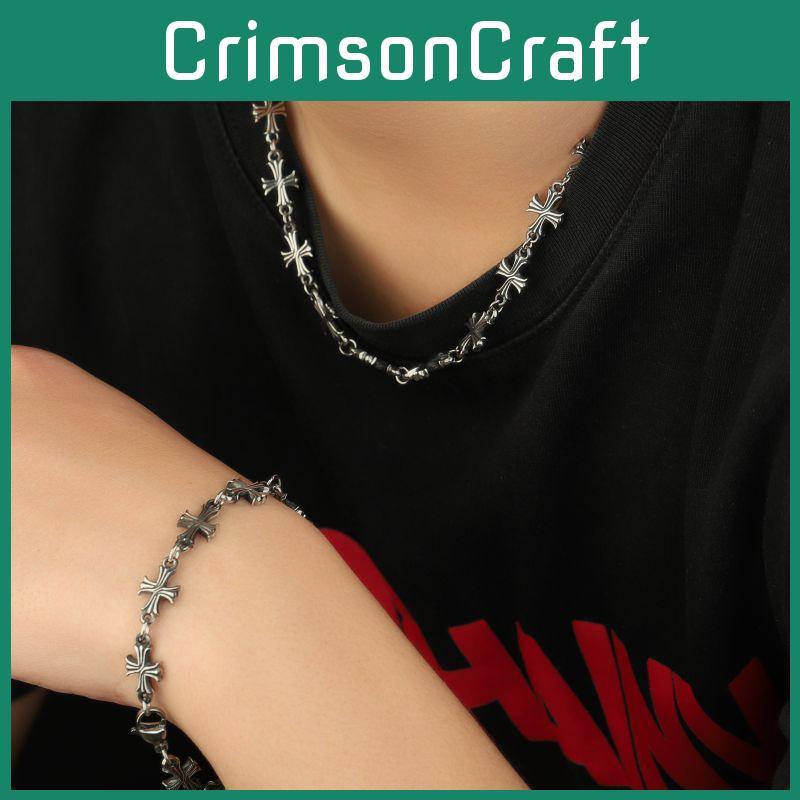 Hip Hop Unique Cross Pendant Necklace Stylish Fashion Accessory Ideal For Any Outfit