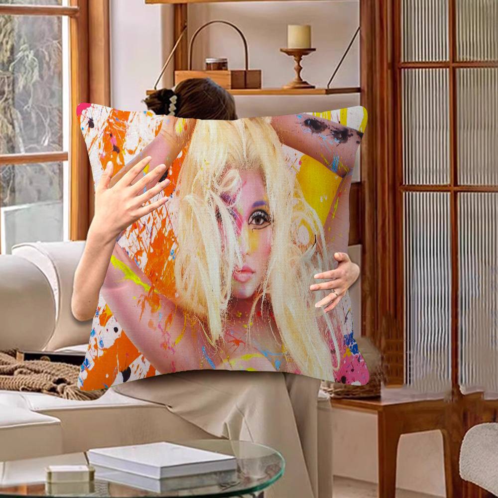 Nicki Minaj Rap Sexy Pillow Gifts Home Office Furnishings Bedroom Sofa Car Cushion Cover Case 45x45cm