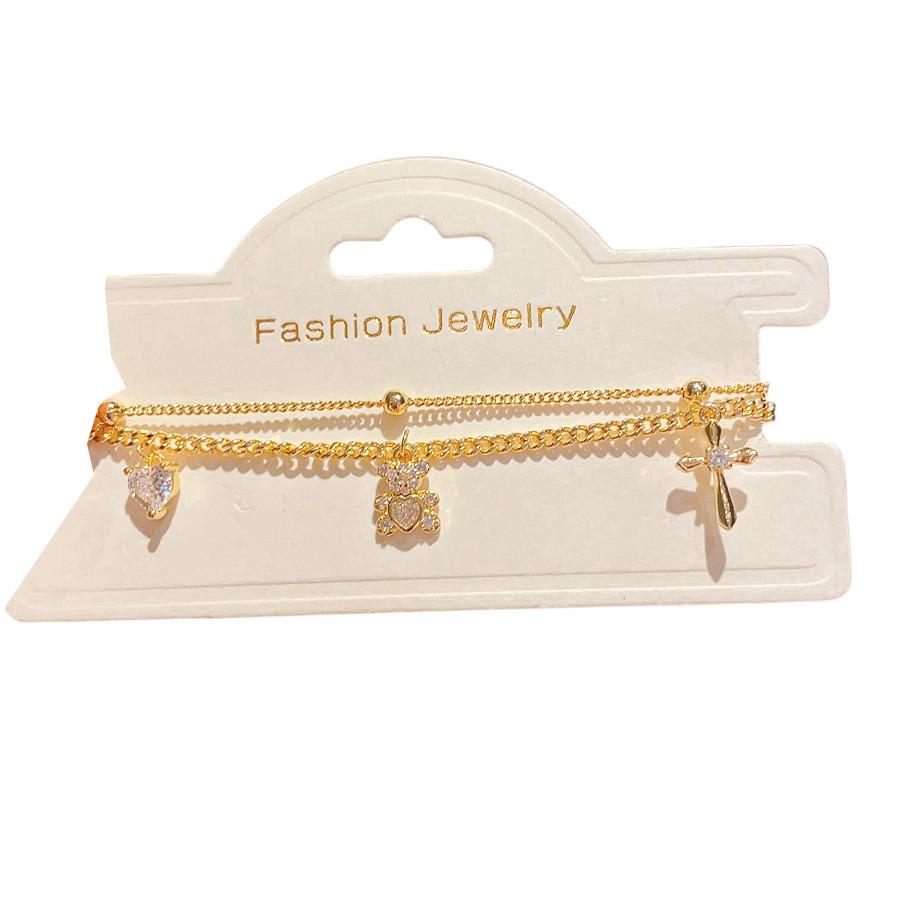 Animal Zodiac Hand Chain With Rhinestone Detailing For Elegant Girls Jewelry Gift
