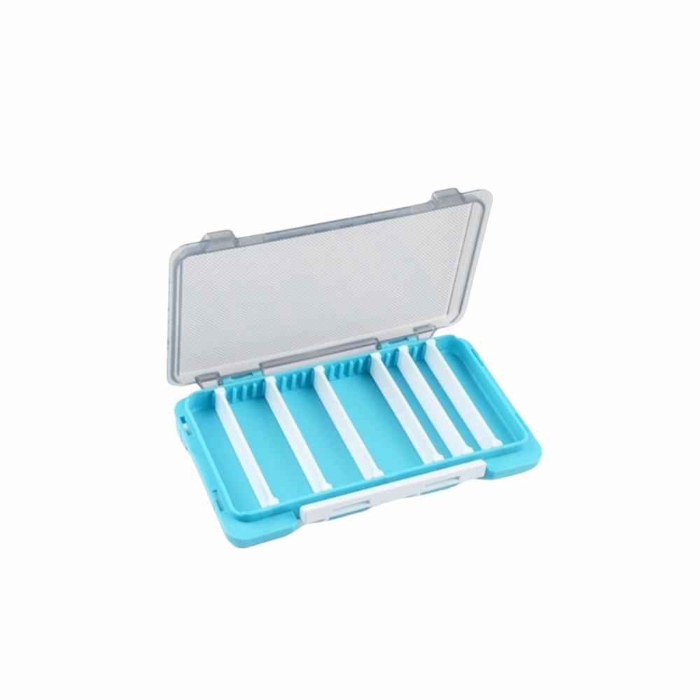 Assembled Design Fishing Tackle Box Durable Material Adjustable Compartments Fishing Hook Box Portable Size Fake Bait Box