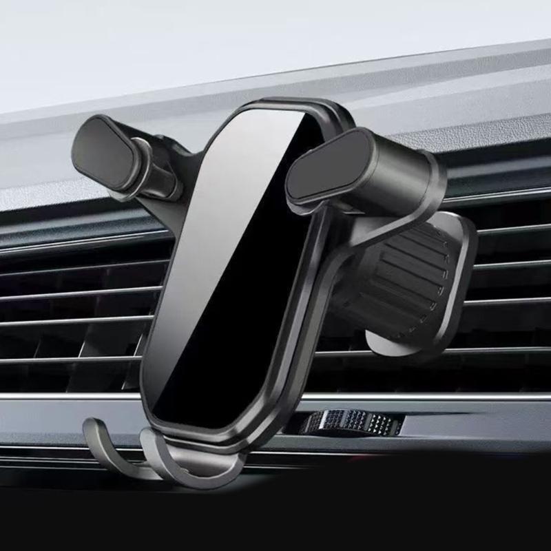 360 Degree Rotating Car Phone Holder Air Vent Mount Mobile Phone Stand Air Outlet Phone Holder Bracket Easy Installation