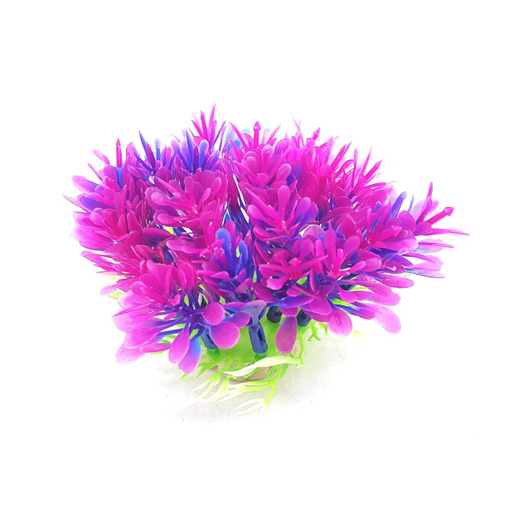 Пластиковая искусственная трава Аквариумное растение Вода Искусственная трава Ландшафтное украшение Водный аквариумный орнамент