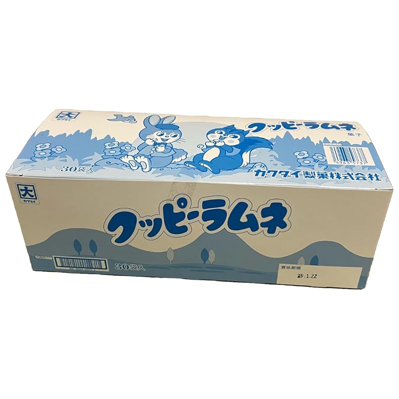 

Kakudai Confectionery Cuppy Ramune 11g x 30 bags