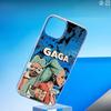 Hot singer Lady gaga mayhem poster Phone Case Laser gradient Transparent Phone Case For iPhone 17 16 15 14 13 12 Pro Max Plus
