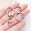 White K Alloy Multi-Style Charm Keychain & Jewelry Accessories