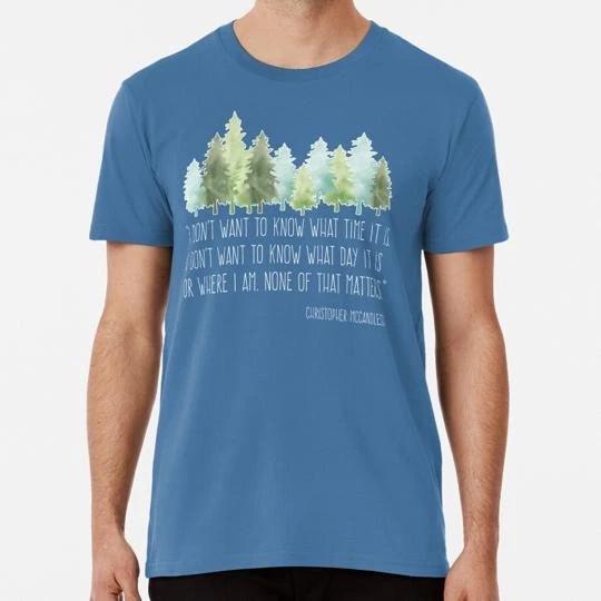 

Into The Wild With Christopher Mccandless Size S to 5XL Made in the USA T shirt 2XL