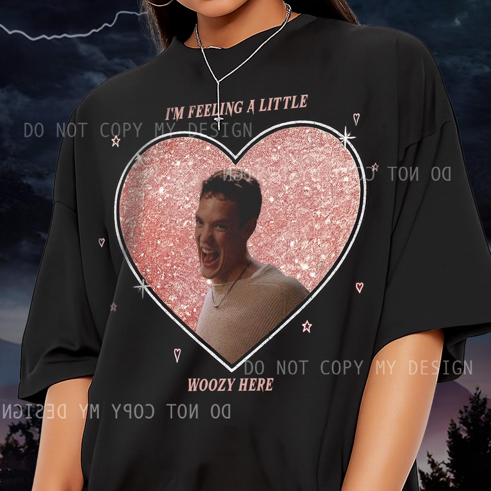 I m Feeling A Little Woozy Here, Stu Macher Shirt, Funny Scream Movie Tee S