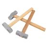 Multi Functional Construction Hammer with Square Head & Wood Handle Construction Hammer for Wall Removal & DIY Projects