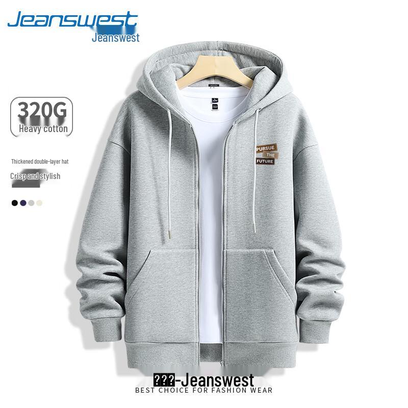Jeanswest Men's American Letter Print Hoodie