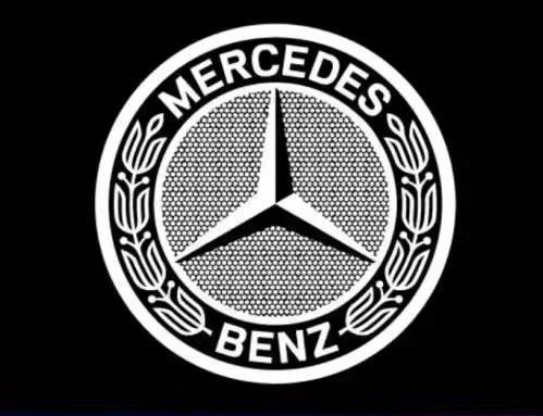 Xzpyk10 New 2025 Car Door Logo Light LED Projector Lamp For Mercedes Benz E W212 W213 W205 AMG W177 V177 W247 W176 GLA GLC X253 W246 X16