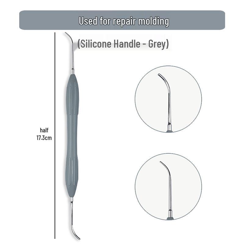 Κιτ Σύνθετης Ρητίνης Οδοντιατρικής Έμφραξης: Σετ 7 Αισθητικών Εργαλείων & Μαχαιριού Τρίμερ