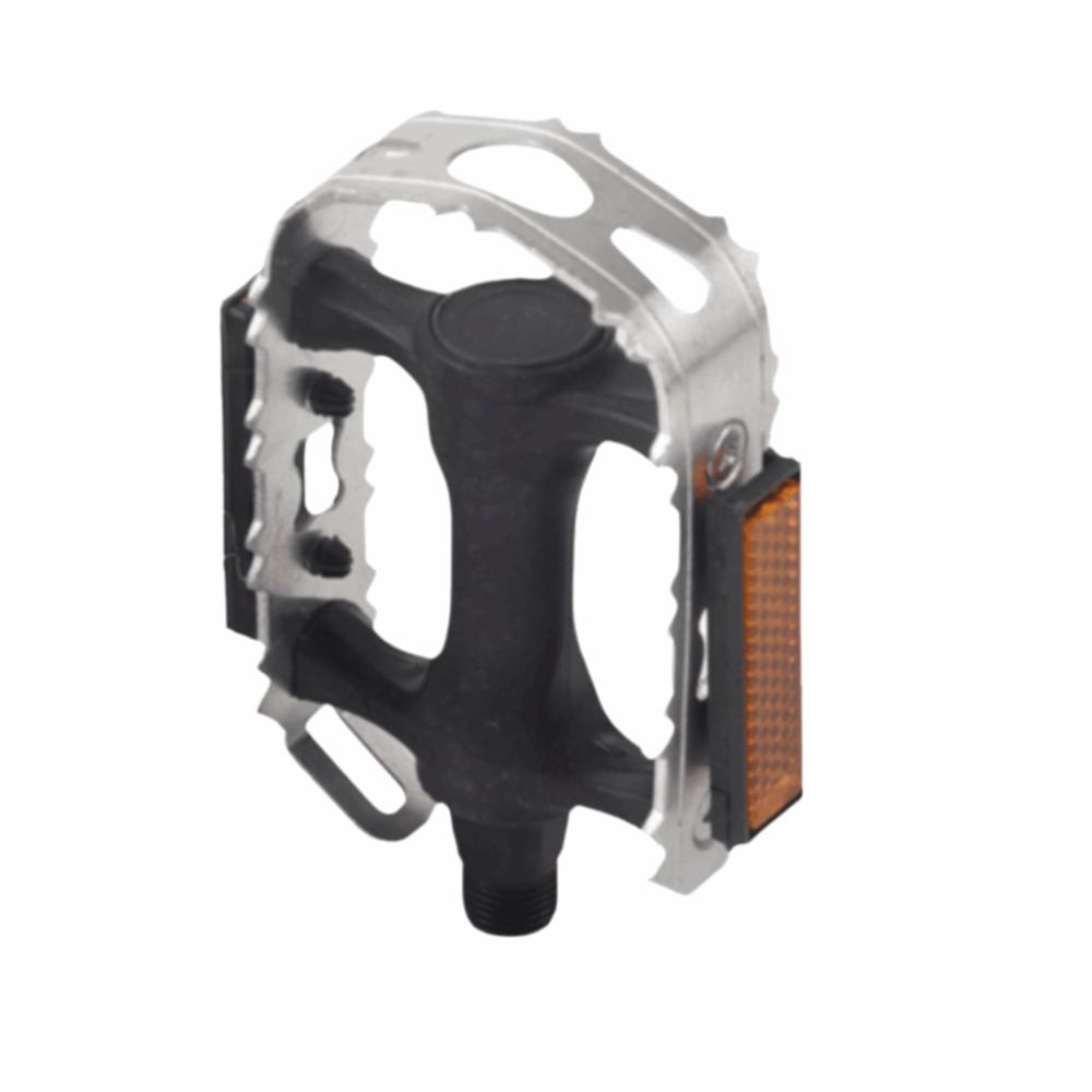 1 Pair Anti Skid Cycling Pedals Black Mountain Bike Pedals Durable Bike Pedals Bicycle Accessories