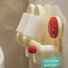Wall Mounted Suction Cup Shoe Rack Reusable Shoe Hangers Hanging Slippers Organizer  Balcony
