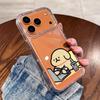 Line Friends Space Case for iPhone 14/15/16/17Pro - Full Coverage Soft Cover