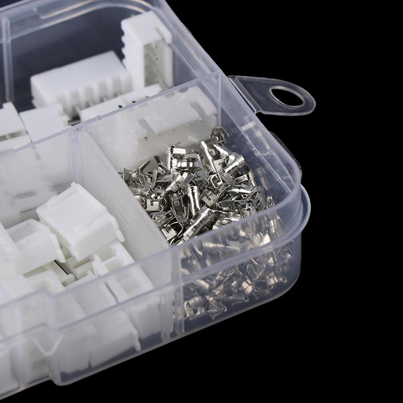 1Box Jst-Xh Kit 2/3/4/5Pin Xh2.54Mm Terminal Housing Pcb Header Wire Connectors