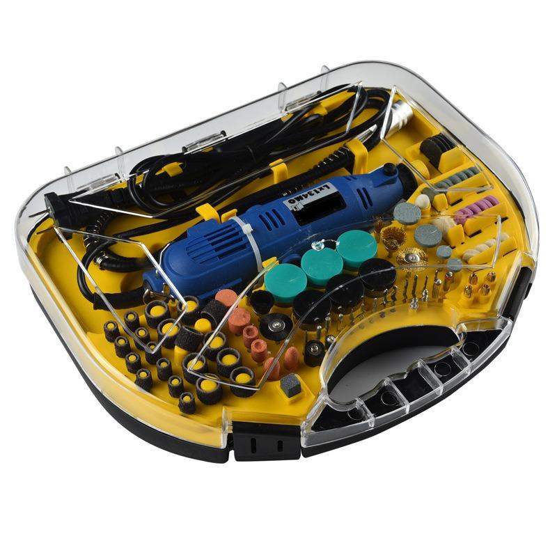 211pcs Electric Mini Engraving Machine Mini Hand Drill Grinding and Polishing Machine