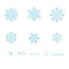 Snowflake Sticker Mall Window Sticker  Sticker Wall Sticker Set Christmas Decoration