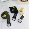 Double Buckle Canvas Cloth Label Belt Men'S And Women'S Trendy Teen Jeans Belt