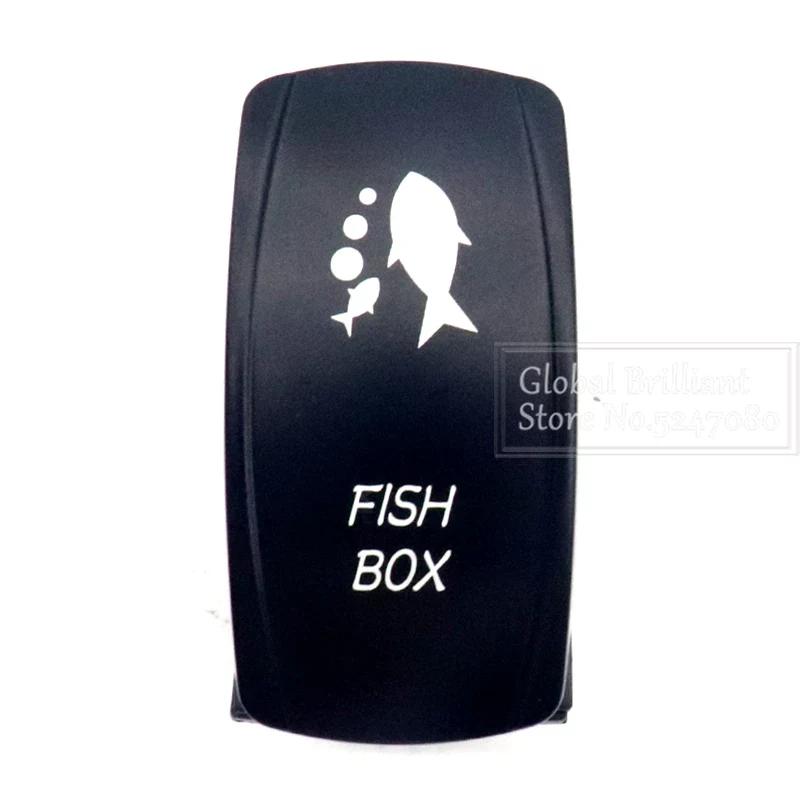For Car Truck Marine 12V/20A 24V/10A Boat Rocker Switch Toggle 5Pin SPST / 7Pin DPDT ON-Off Switch with LED Light