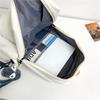 New Chaosen Series Large Capacity Solid Color Backpack for Women Korean Style Versatile School Bag for Men High School College Backpack