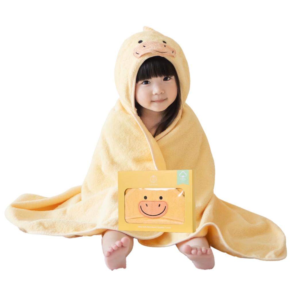 BabyGoo Fluffy Baby Baby Organic Safety Inspection Bath for Newborn Boys and and Monkey Designs Ages 0 Months To 6 Bathrobe, Gift, 100% Cotton,