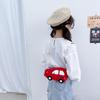 Autumn new cartoon cute flannel 3D car children's bag baby change accessories bag tide autumn and winter