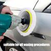 3/4/5/6/7Inches Wool Polishing Disc Waxing Polishing Buffing Car Paint Care Polisher Pads for Car Wash Auto Accessories