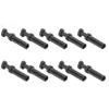 100Pcs Push To Connect Fitting Plug Plastic Industrial Pneumatic Accessories 6mm