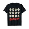 Friday The 13th Halloween Mask Graphic T-Shirt Horror Movie Fan Tee