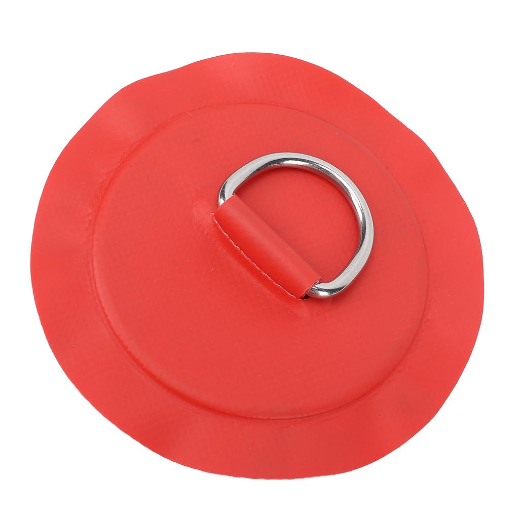D Ring Patch Multifunctional PVC and Stainless Steel Boat Circular D Ring Pad for Inflatable Boat Kayak Dinghy