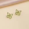 Butterfly Jewelry Multi-Colored Zircon Butterfly Necklace for Women Fashionable Clavicle Chain Pendant Necklace for Women