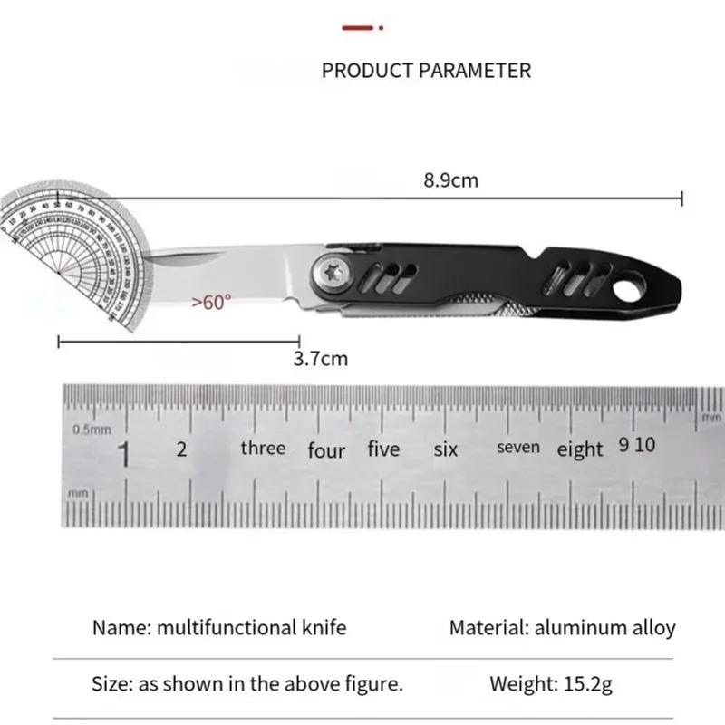 Mobile Phone Card Pick-up Needle, Keychain, Batch Bottle Opening, Multi-functional Folding and Cutting Knife, Portable