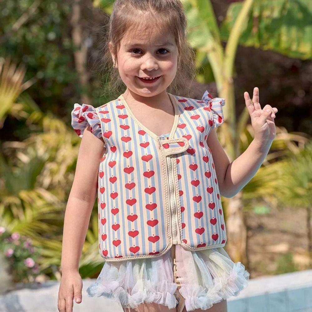 Anti Rollover Baby Swimming Jackets Not Falling Off Inflation-Free Swimming Vest  Beach
