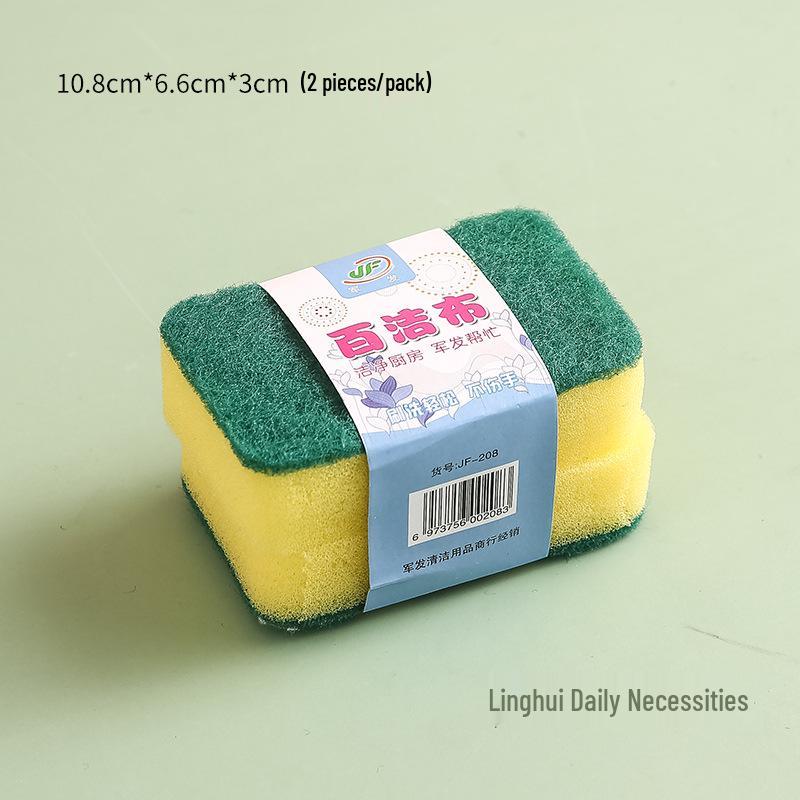 Multiple Styles Non-Stick Kitchen Cleaning Sponge & Scouring Brush Set