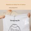 Vacuum Storage Bag for Hanging Down Jackets - Dustproof Organizer with Pump