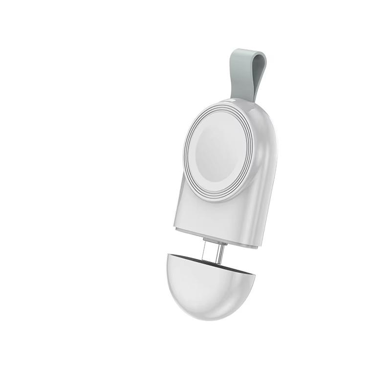 YTGEE Mini Portable Fast Charging Adapter Pocket USB Keychain Magnetic Wireless Charger for Apple IWatch Smart Watch Accessories