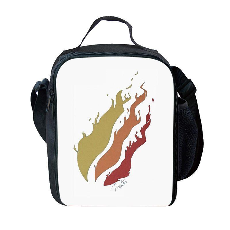 Preston Large Capacity Portable Aluminum Foil Insulation Bag For School Lunch Keep Your Food Cool Or Warm All Day