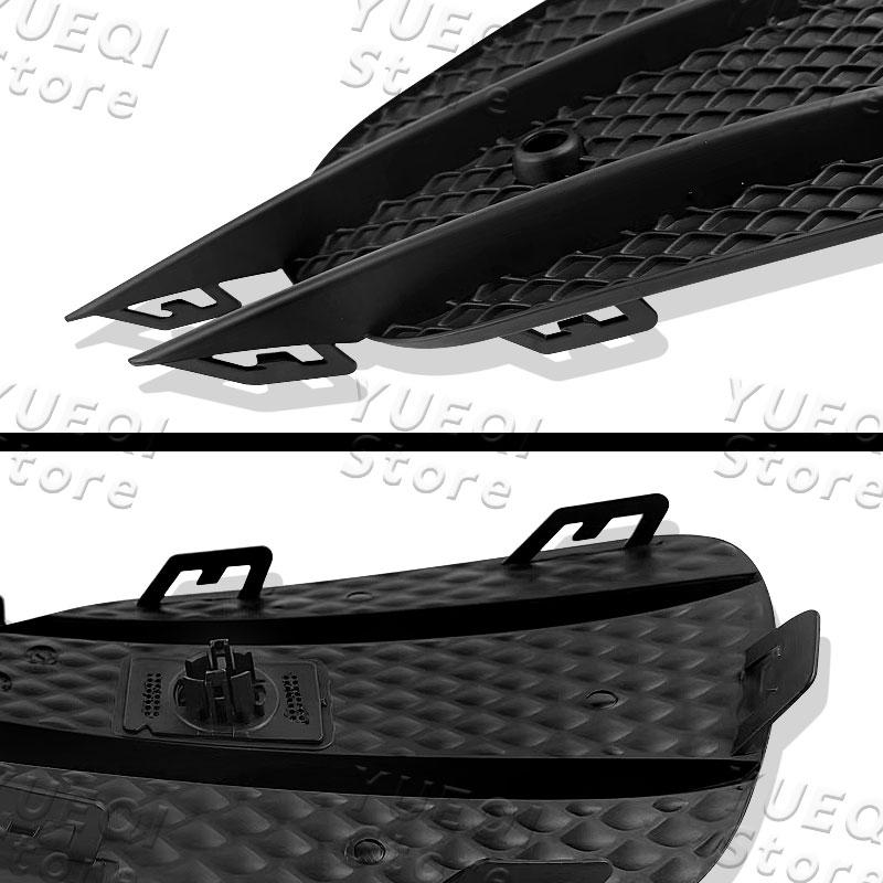 2138856700 2138856800 Car Front Bumper Grille Fog Lamp Cover For Mercedes Benz E300 E350 E400 E450 E43 AMG 2017-2020 W213 W238