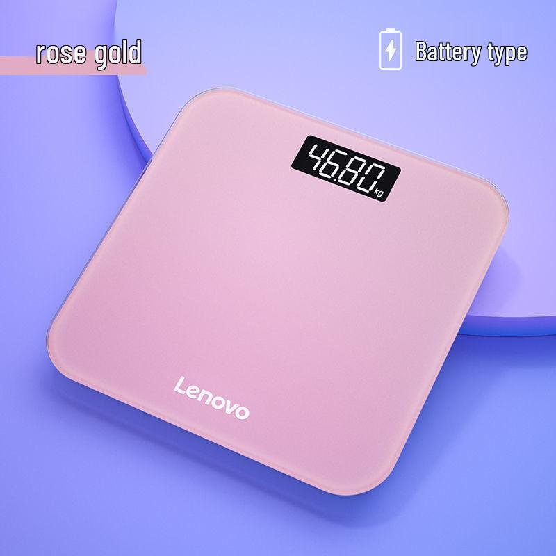 2026 USB Rechargeable Electronic Bathroom Scale for Adults - Compact Weight Loss & Household Weighing Device