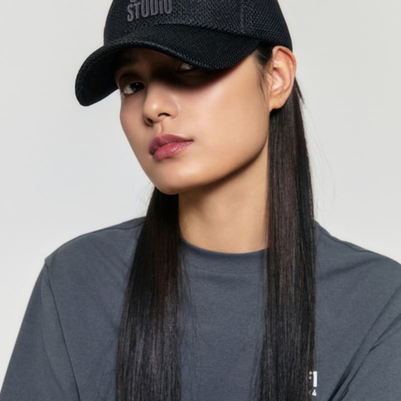 

GOALSTUDIO GOAL AIRTHROUGH RUNNING CAP-BLACK FREE