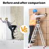 8/1PCS Replacement Ladder Leg Protector Covers Non-slip Step Ladder Feet Covers Household Red Black TPR Insulating Foot Sleeves