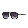 European and American Cross-Border Trendyy Street Photography Retro Literary Sunglasses Modern Charm Ins Pilot Sunglasses