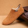 Scarpe Classiche Invernali in Cotone da Uomo Calde Antiscivolo Comode Leggere Scarpe in Cotone Moda Uomo Scarpa da Tempo Libero